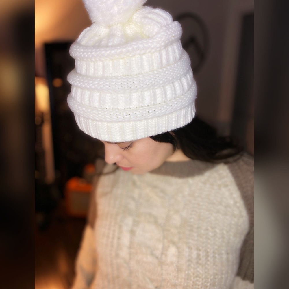 White Beanie 🤍